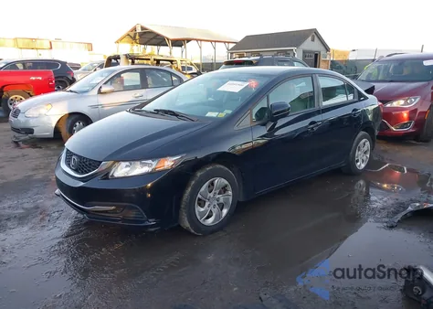 2014 Honda Civic Lx z USA, uszkodzony, nr VIN 19XFB2F50EE235340